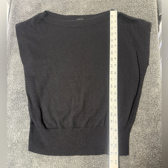 Ann Taylor Black Knit Top- Size S - Picture 5 of 5